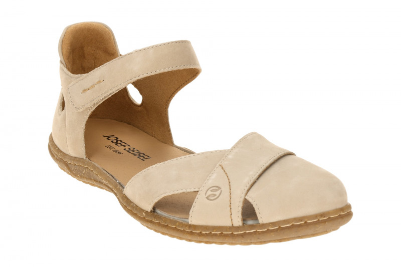 Josef Seibel Damen Sandale Caitlyn 05 beige creme Barfußschuhe