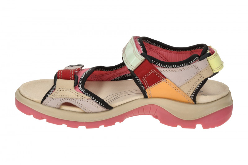 Ecco Offroad Sandale bunt pink Patchwork 822213