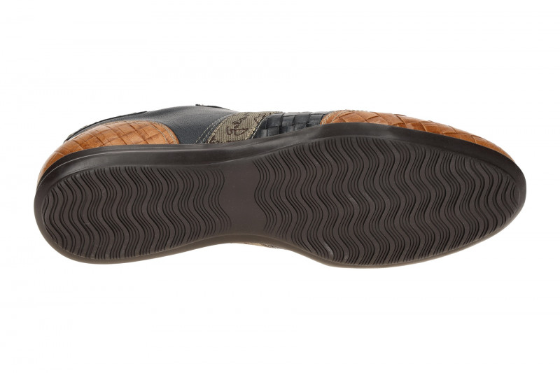 Galizio Torresi Schuhe Slipper blau braun 317820