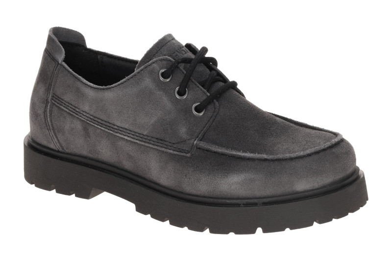 Birkenstock Highwood Moc Schuhe grau Mokassin Schmal-Weit 1032702