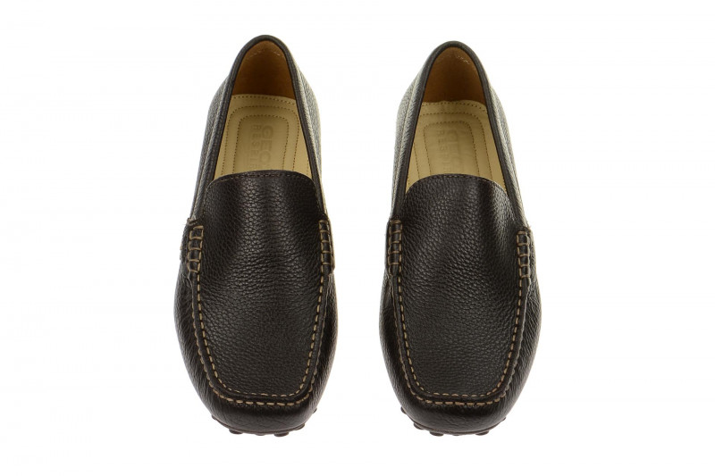 Geox Snake Mokassin Schuhe braun Gr 44 - U1107U