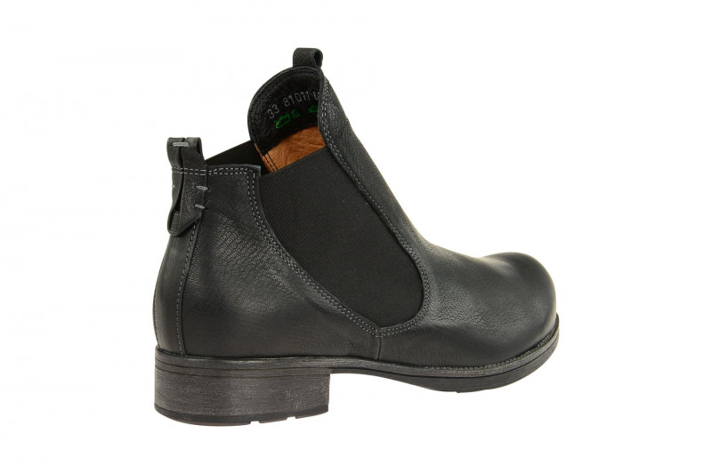Think Denk Chelsea Stiefeletten schwarz capra