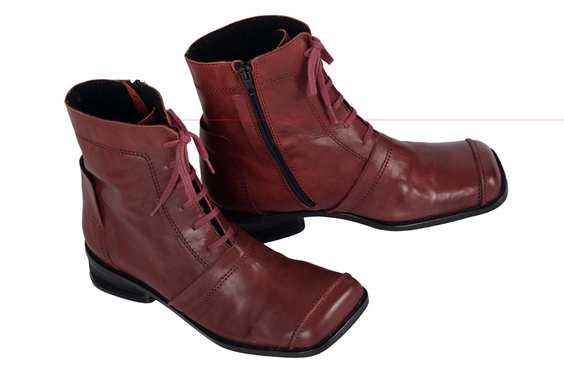 Tiggers Yvone 6 Stiefeletten in rot mit Warmfutter