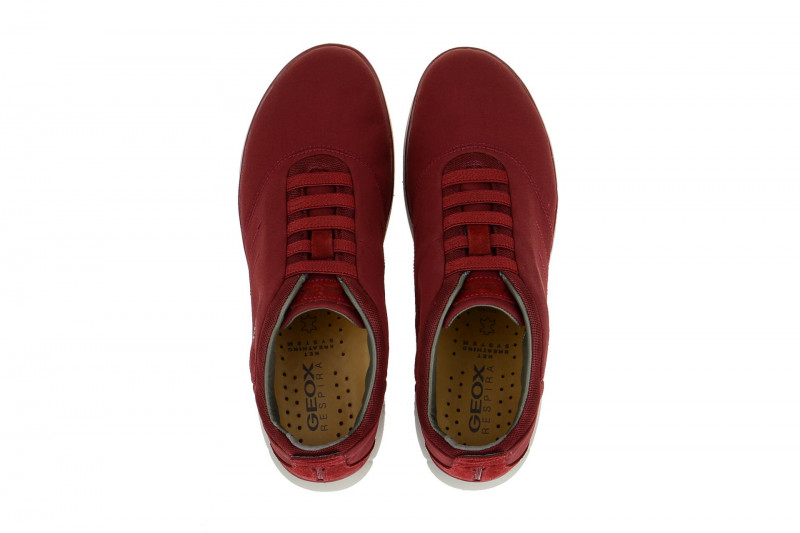 Geox Nebula Schuhe rot Sohle grau