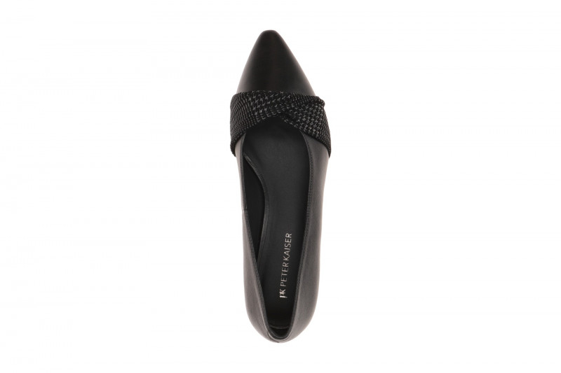 Peter Kaiser Pumps schwarz matt Glattleder 72242