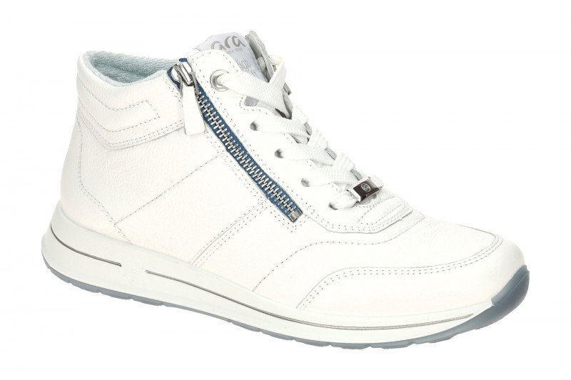ARA Osaka Mid Sneaker weiß H-Weite 12-24808