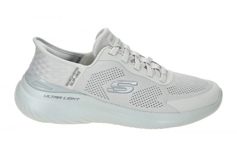 Skechers Bounder Schuhe Sneaker grau Slip-Ins 232459