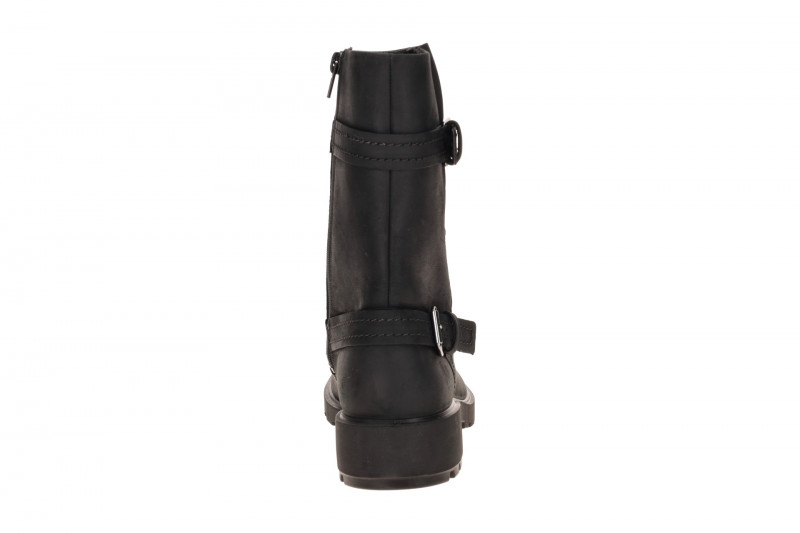 Ecco Metropole Vienna Stiefel schwarz Biker Boot 231383