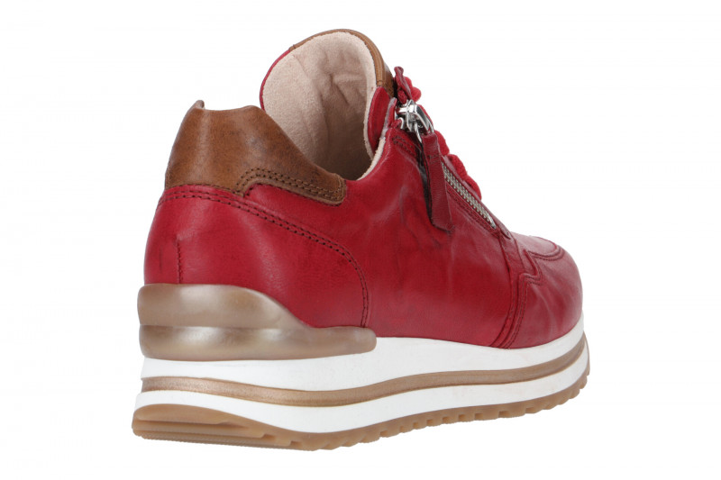 Gabor Sneaker Schuhe rot H-Weite 66.528.18
