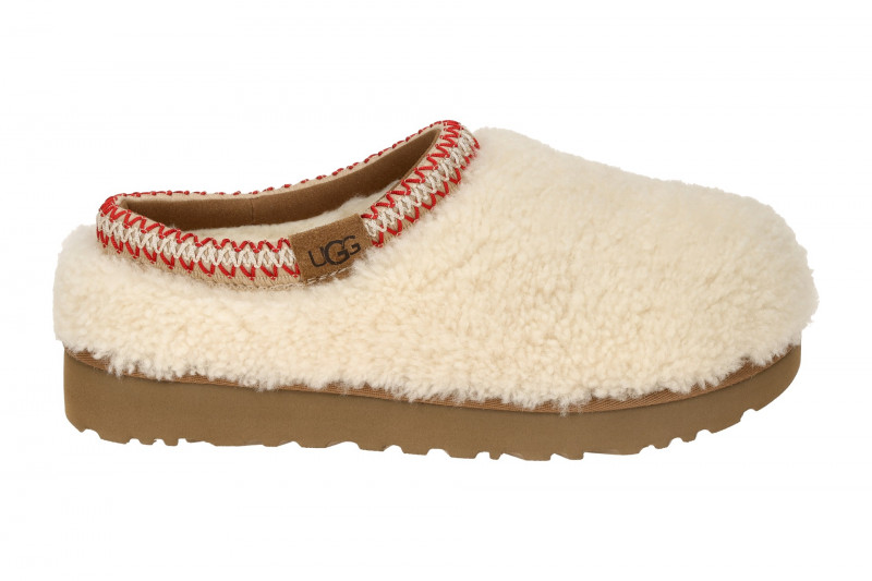 UGG TASMAN Maxi Curly Slipper Schuhe beige Lammfell 1158356