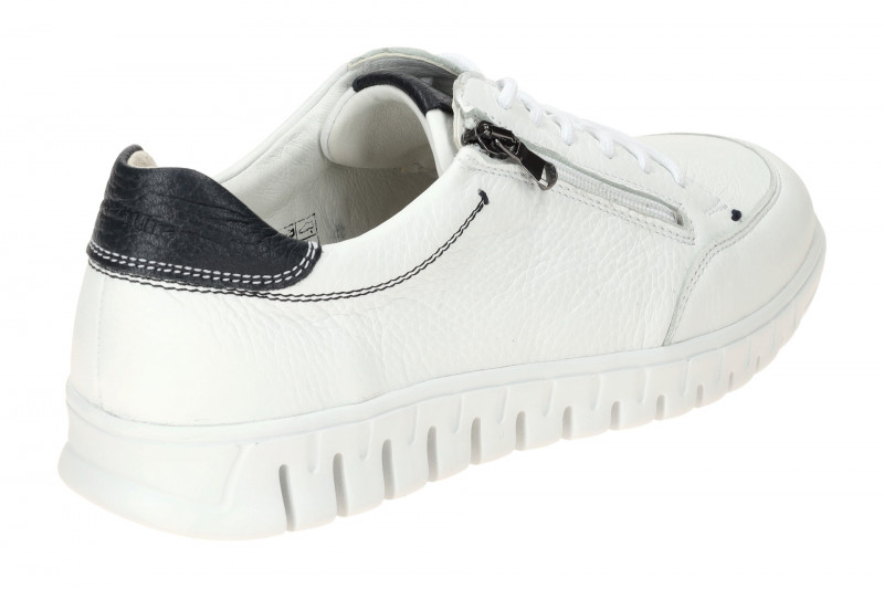 Waldläufer Baldo Schuhe Sneaker weiß blau H-Weite 907002