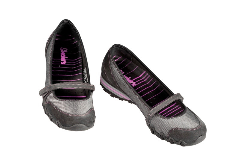 Skechers Sassy Too Slipper grau 21183/SLT