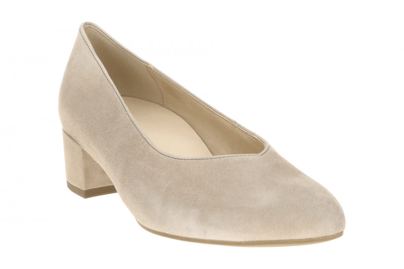 Gabor Pumps grau silk Samt Velour 3015