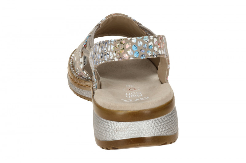 ara Hawaii Sandale grau bunt gefleckt 12-29005