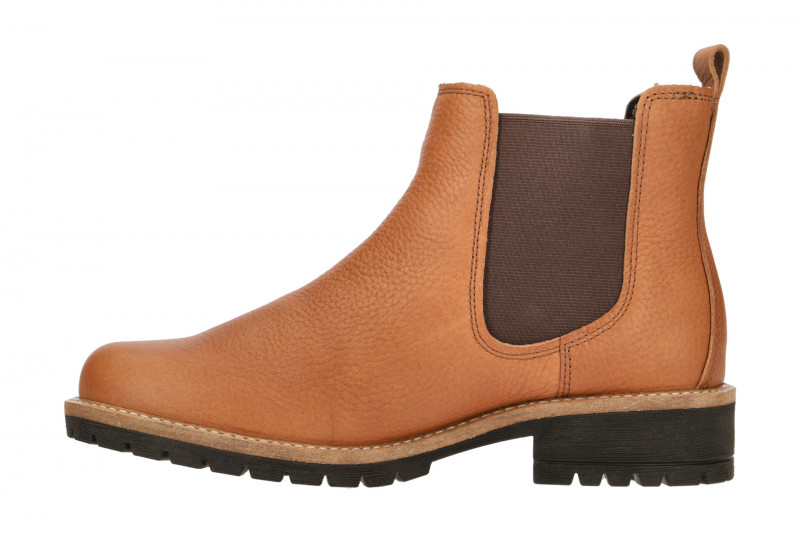 ecco Elaine Chelsea-Boots Stiefelette hell-braun