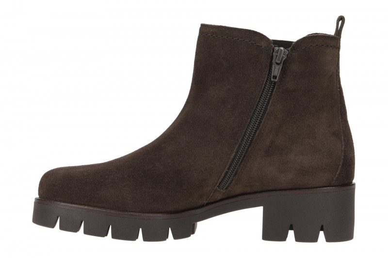 Gabor Stiefelette dunkelbraun Velour 31.710.18