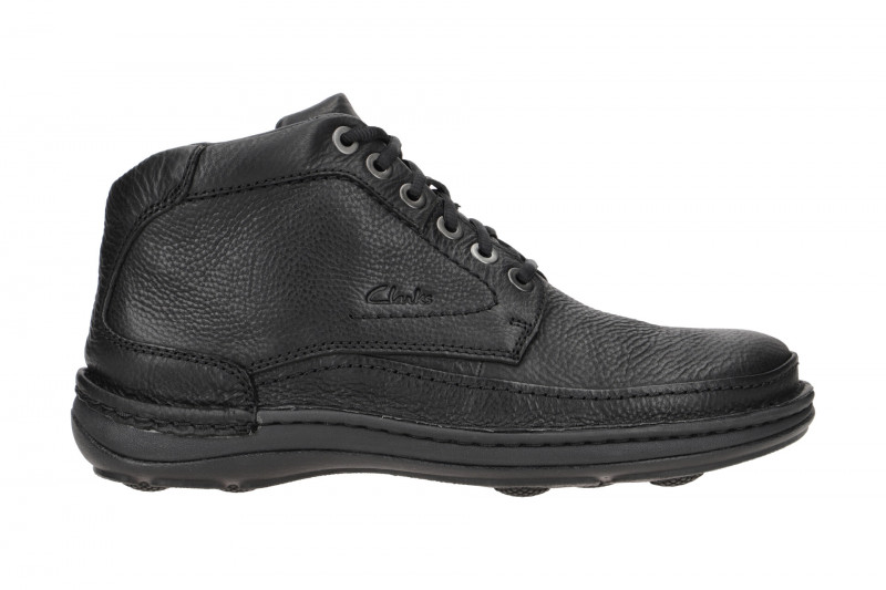 Clarks Nature Lite Komfort Stiefelette schwarz