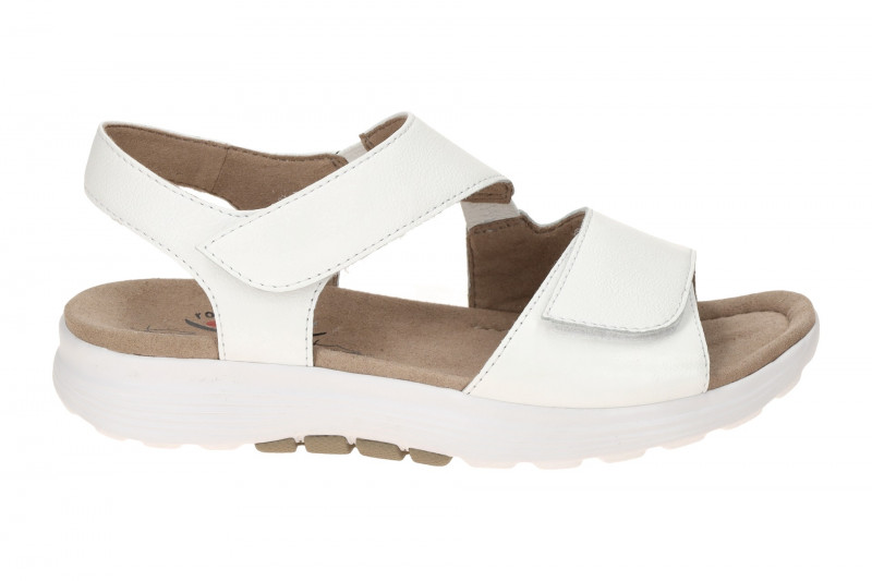 Gabor RollingSoft Sandale weiß Glattleder 86.815.50