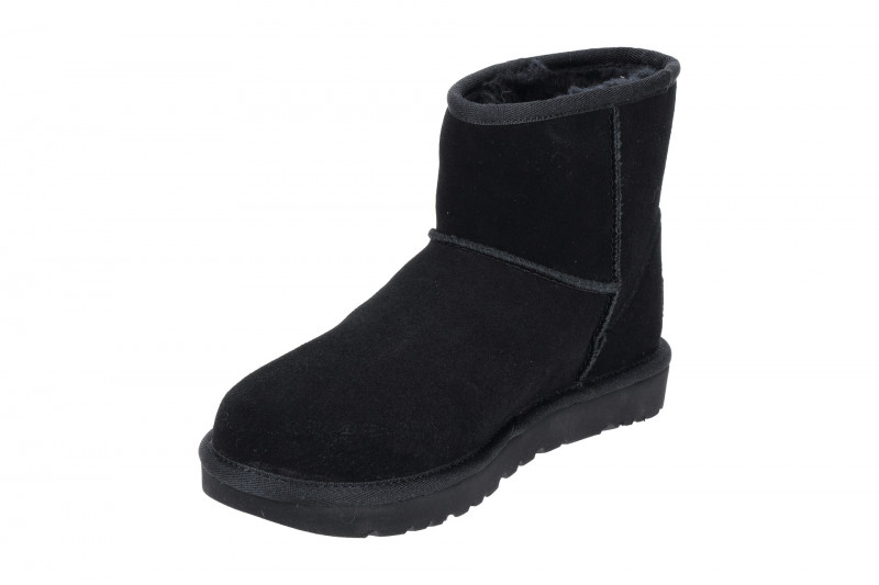UGG Classic Mini Ugg Side Logo Stiefel schwarz 1144057