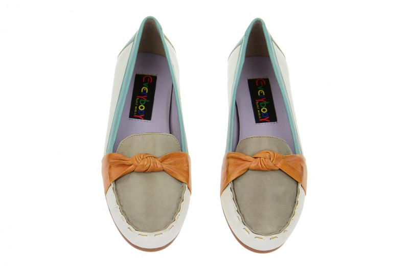 Everybody Slipper weiß grau 51541S2324