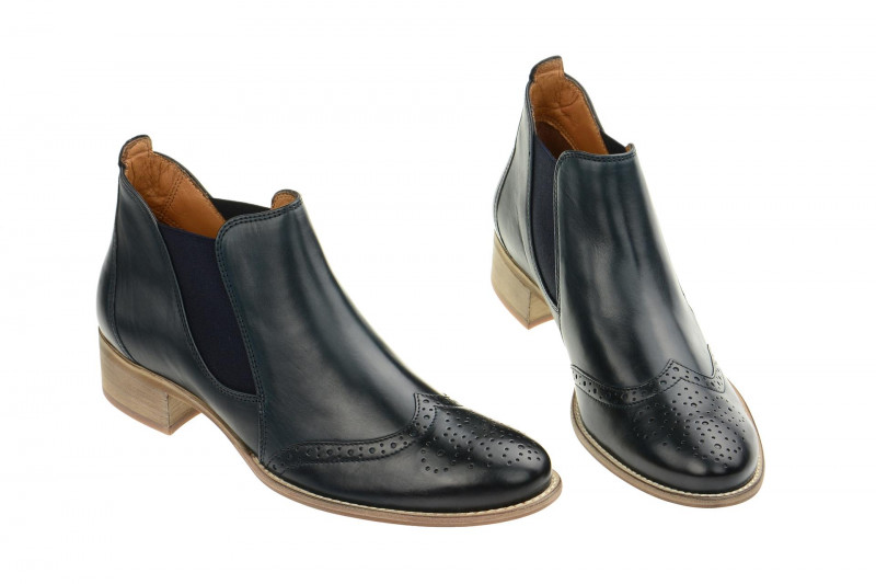 Paul Green Stiefelette blau navy 7358-056