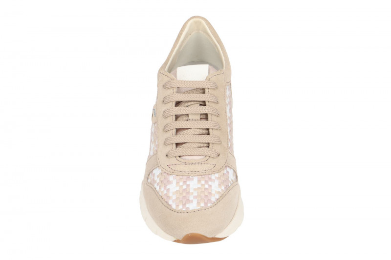 Geox Sneaker Schuhe Sukie beige karo