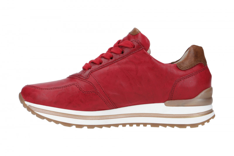 Gabor Sneaker Schuhe rot H-Weite 66.528.18