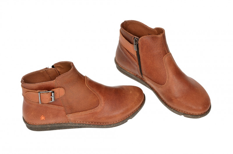 art Stiefelette I Dance in wax cuero braun 0969
