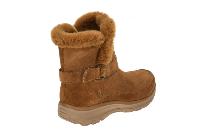 Skechers Easy Going Stiefelette braun Schlupf Boot