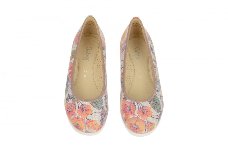 Gabor Genua Ballerina bunte Blumen 22.641.40