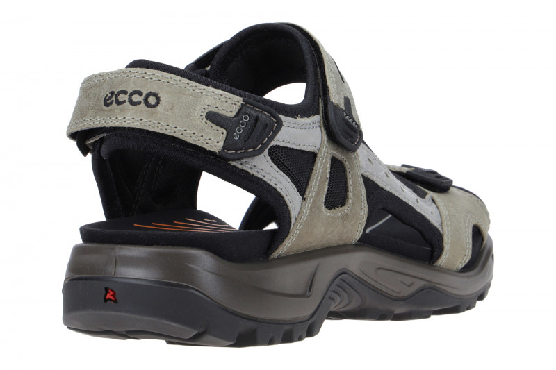 Ecco Offroad Herren Sandale grau grün vetiver