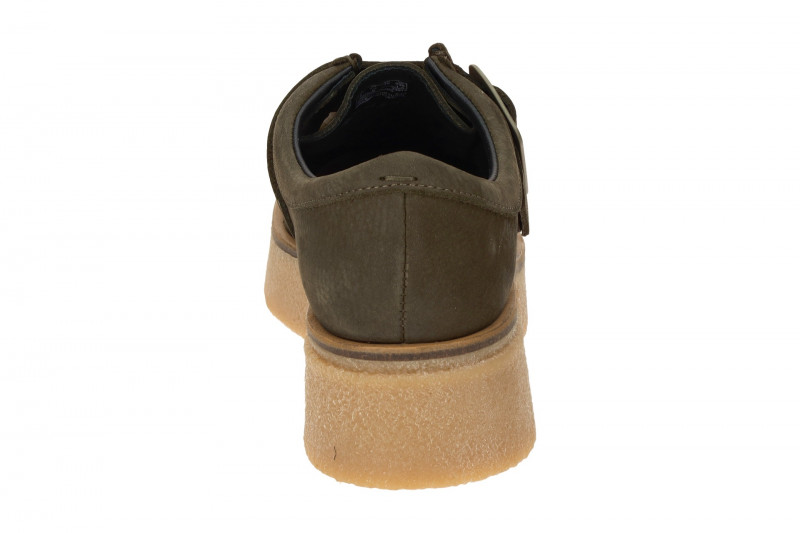 Clarks Linoso Monk Schuhe Mokassin grün Plateau 26178679