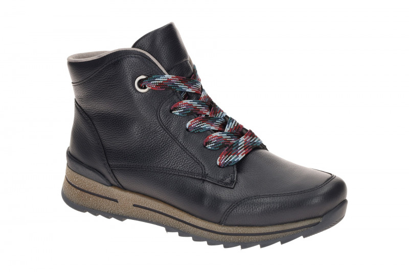 ARA Osaka Stiefelette blau Warmfutter H-Weite 12-24543