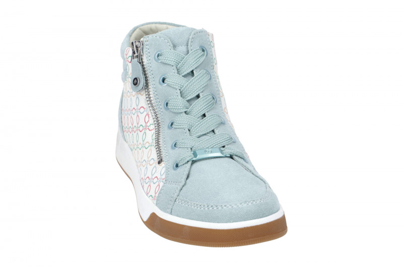 ARA Rom Schuhe Sneaker blau aqua multi 12-44499
