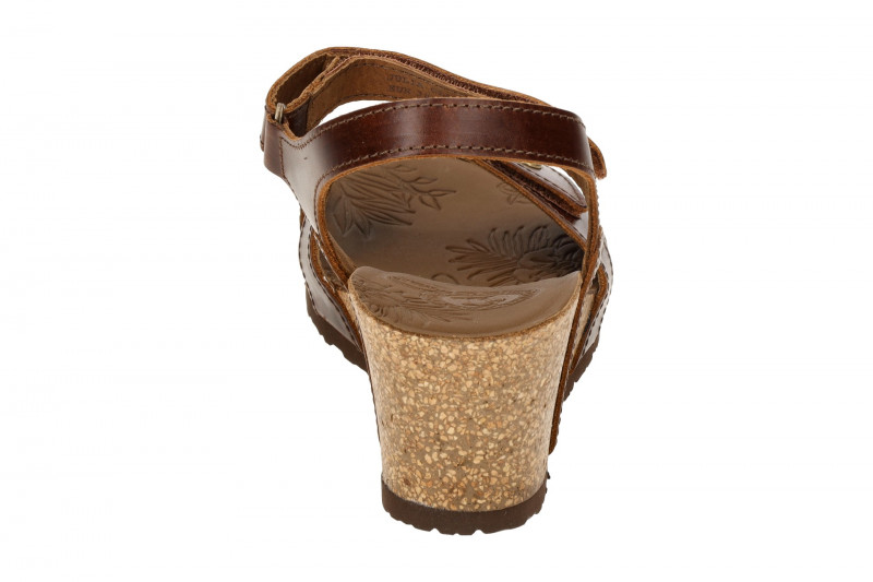 Panama Jack Julia Clay B1 Keil Sandale braun Glattleder