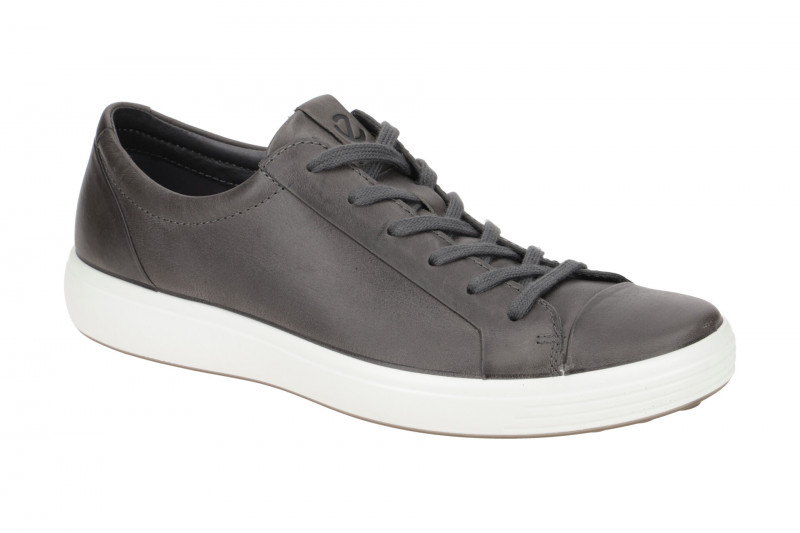 Ecco Soft 7 Schuhe grau titanium Sneaker 470364