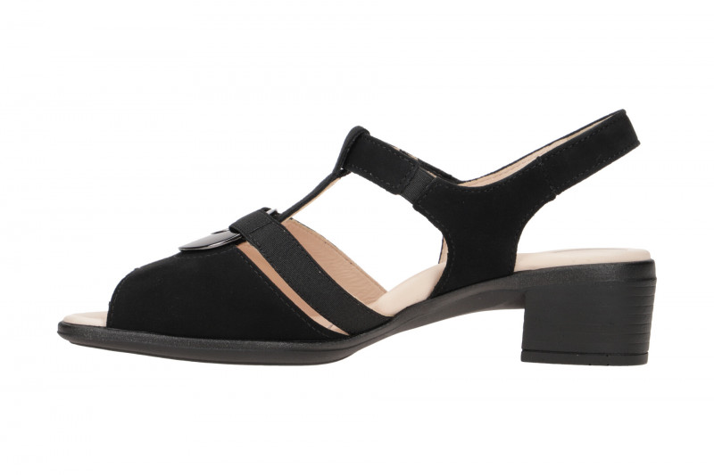 ara Lugano Sandalette schwarz Highsoft 12-35730