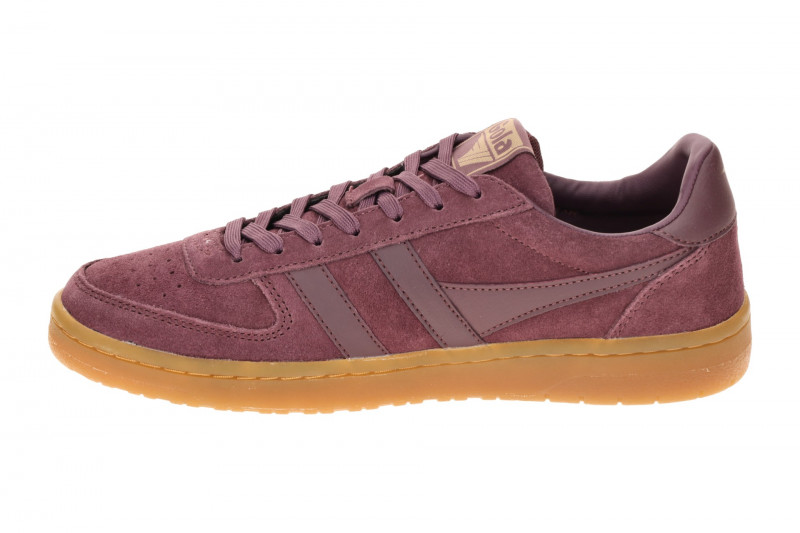 Gola Hawk Suede Schuhe Sneakers rot wine Damen CLB571