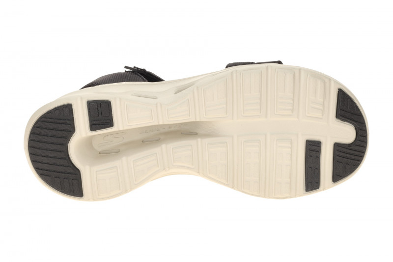 Skechers Sandalen Go Walk Gliede Step schwarz Slip-Ins 141269