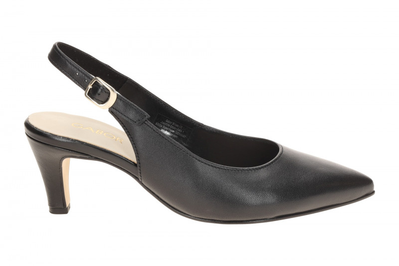 Gabor Sling Pumps schwarz Nappa 81.590.27