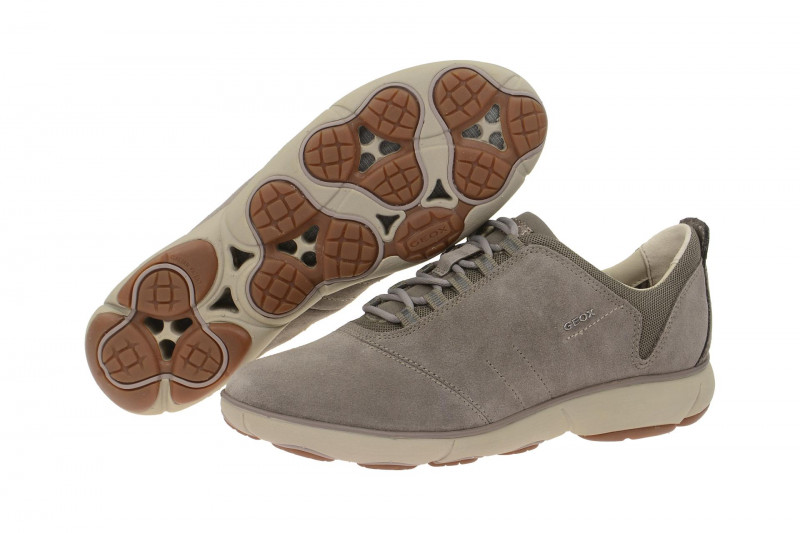Geox Nebula Schuhe grau taupe Damen