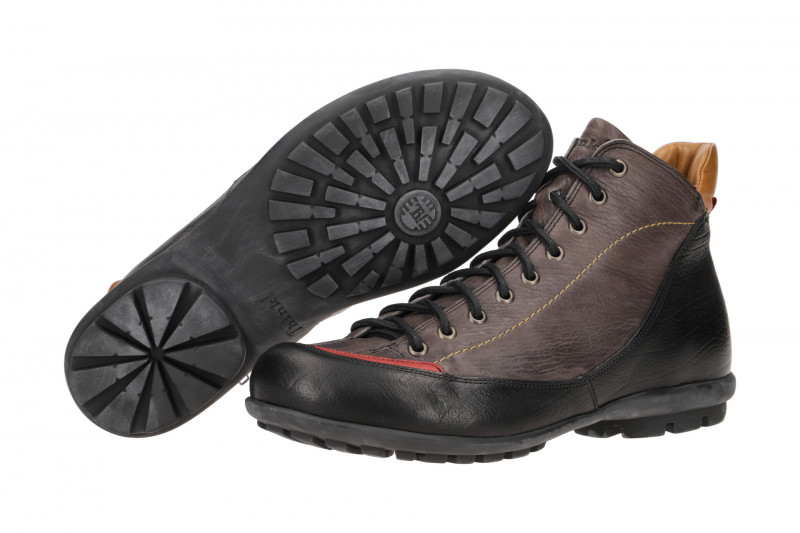 Think Kong Stiefelette schwarz grau 475