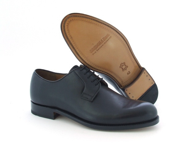 Gordon & Bros. 3356 Schuhe schwarz rahmengenäht