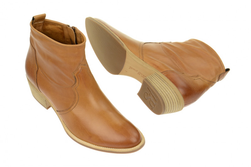 Paul Green - Western Stiefeletten - cuoio hellbraun - 8351-043