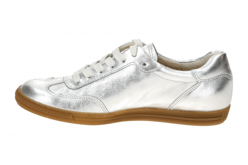 Paul Green Sneaker Schuhe silber metallic 5350