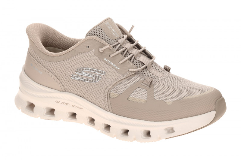 Skechers Glide Step Pro Schuhe braun SLIP-INS Waterproof 150487
