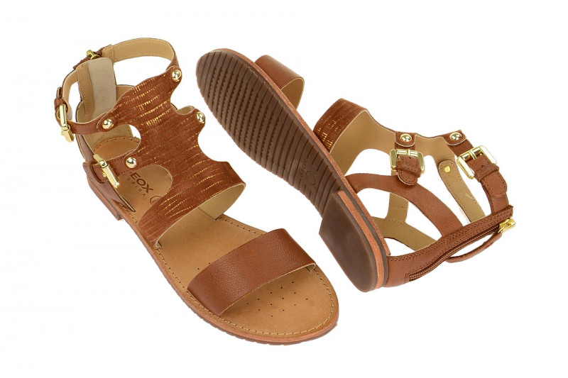 Geox Sozy Sandale braun gold D722CG