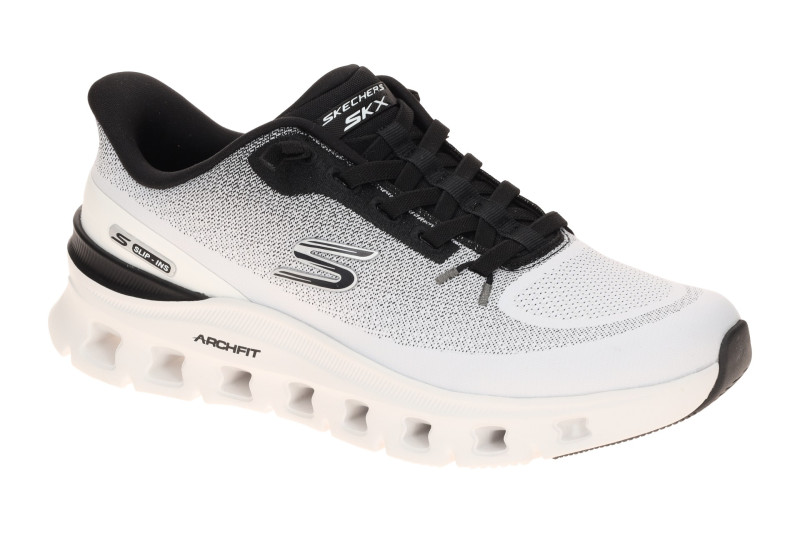Skechers Arch Fit Sneakers Schuhe weiß offwhite Herren GLIDE STEP 233110