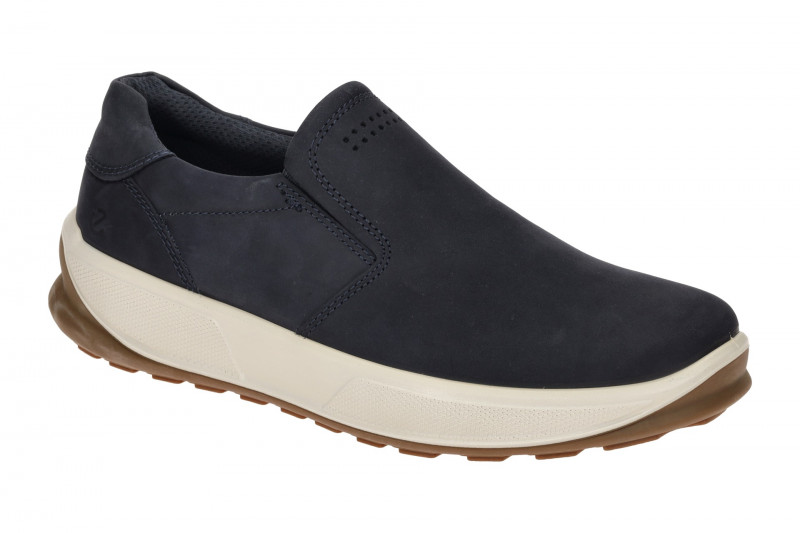 Ecco Byway Slipper Schuhe blau Nubuck 522824