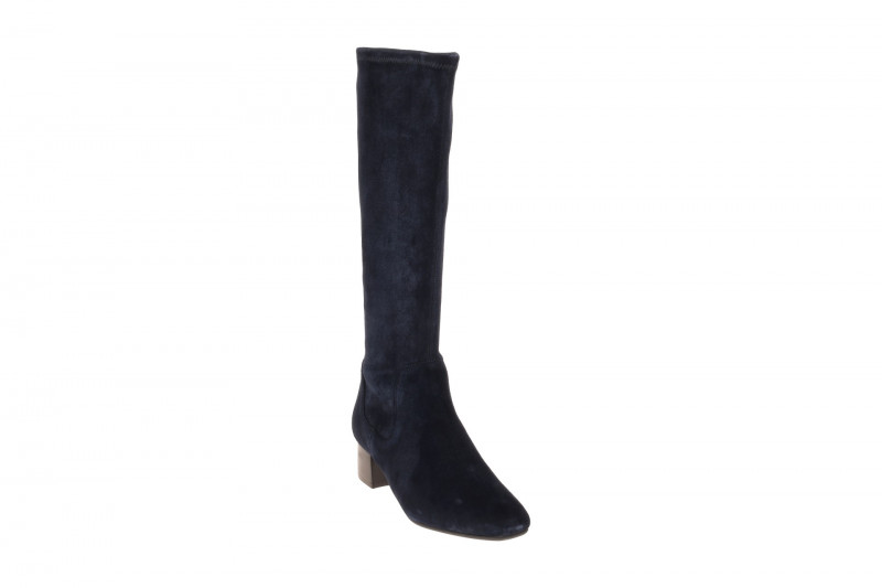 Peter Kaiser Stiefel blau ocean Stretch Langschaft eckig 75525